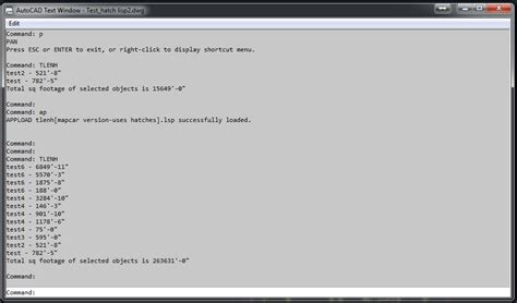 lisp tlen|Solved: Total Line Lengths / List command .